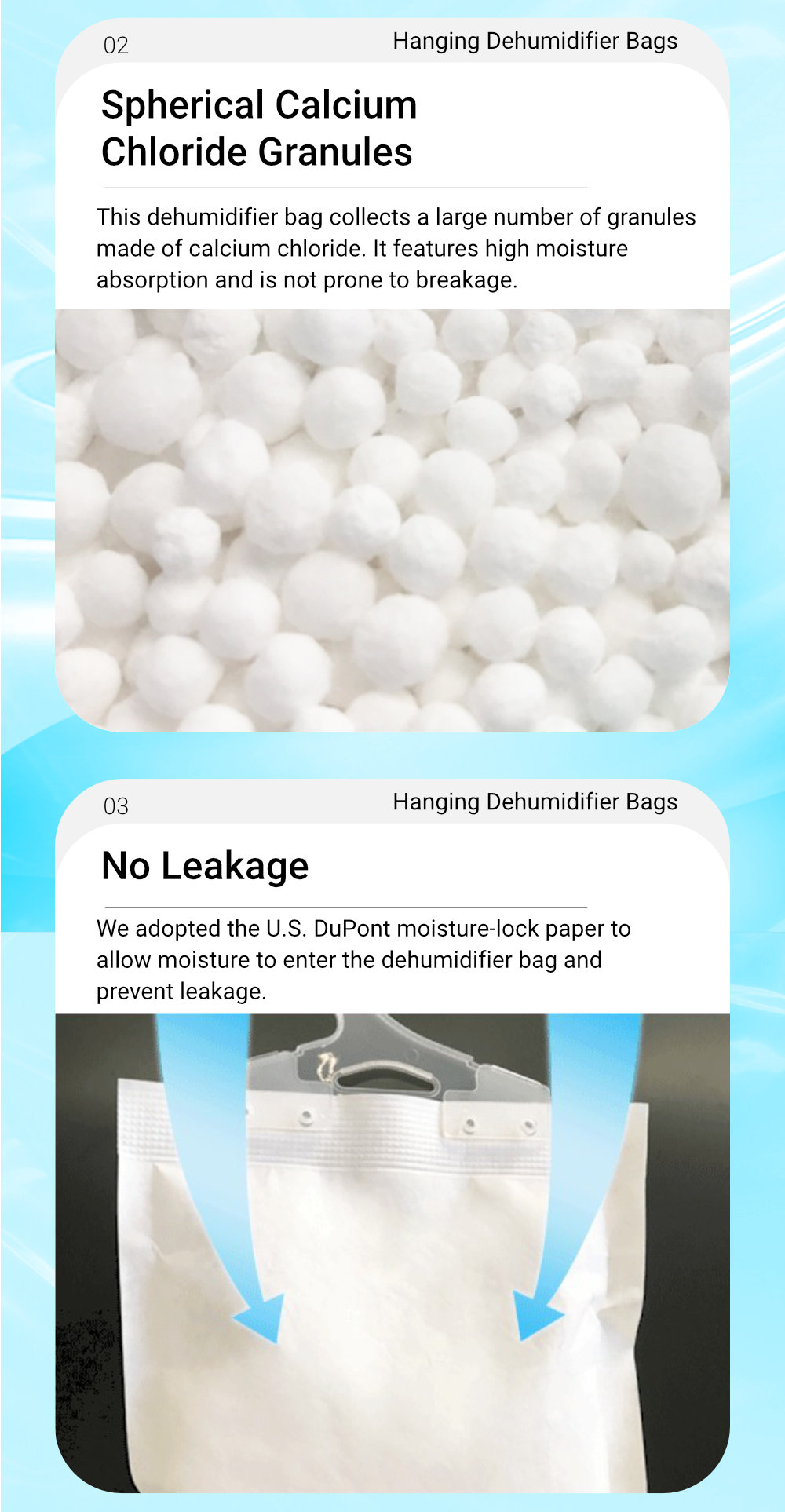 Farcent Hanging Dehumidifier Bag 500ml-6